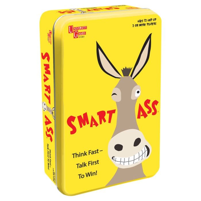 University Games Smart Ass Tin - Lost City Toys