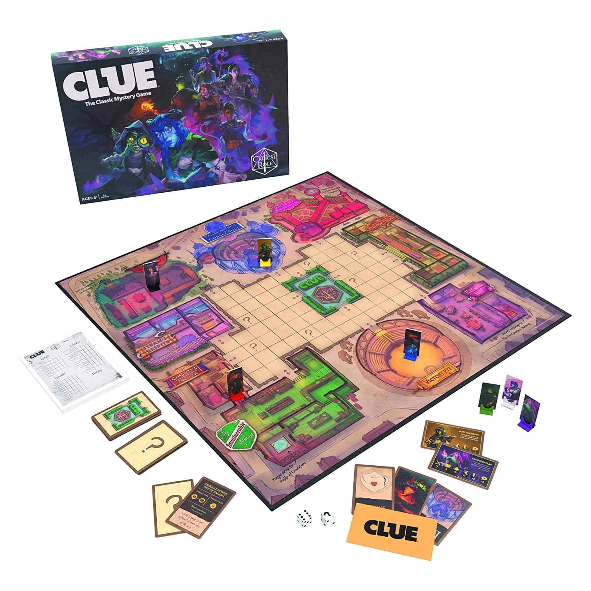 Usaopoly Board Games Usaopoly Clue: Critical Role