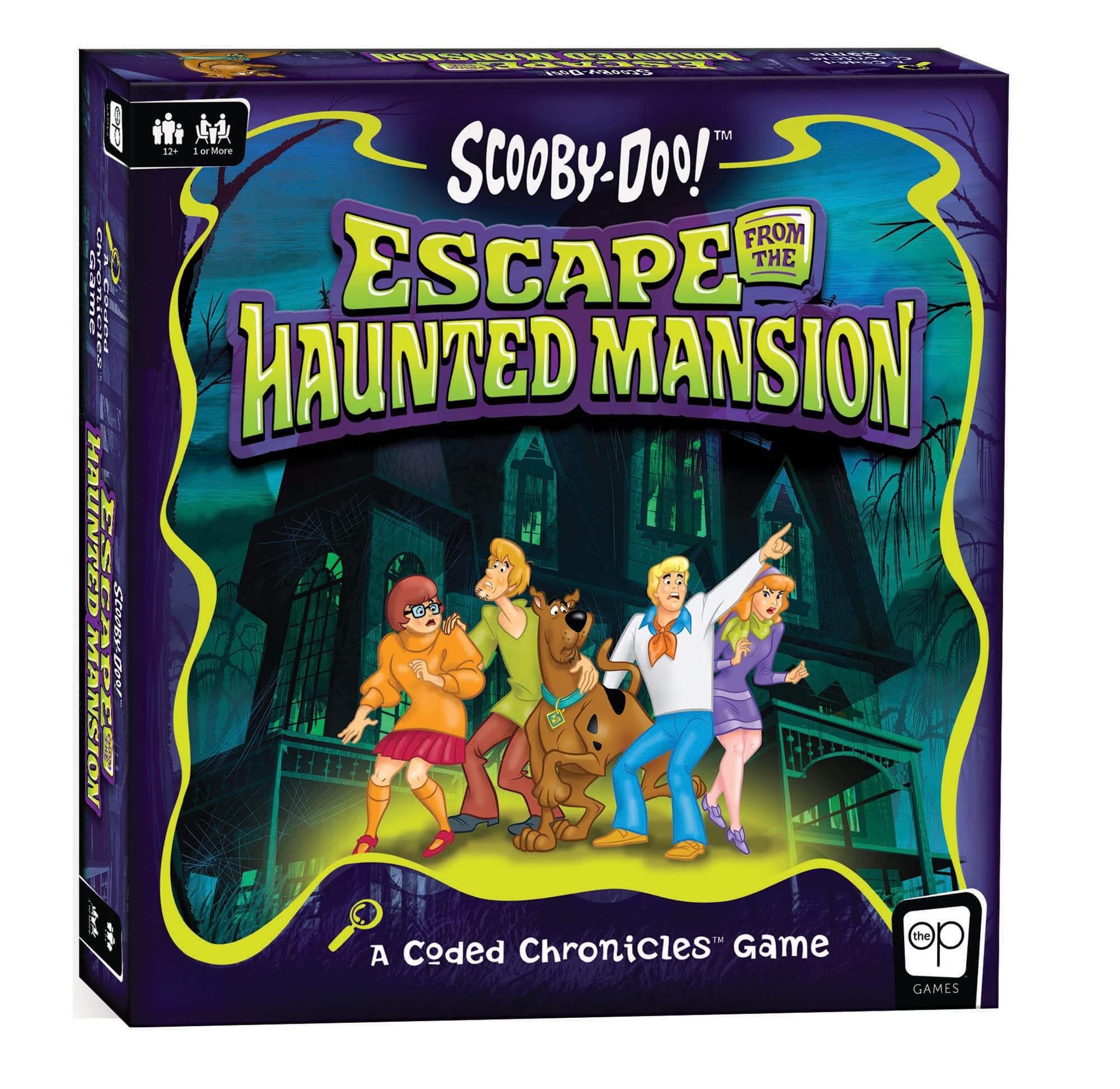 Usaopoly Board Games Usaopoly Coded Chronicles: Scooby-Doo: Escape from the Haunted Mansion