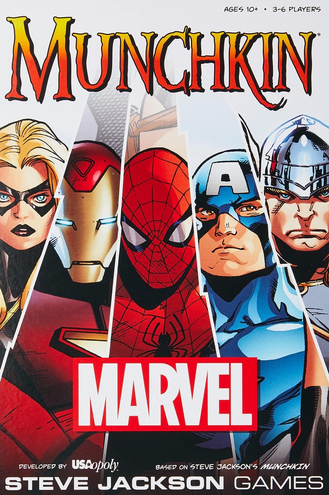 Usaopoly Munchkin: Marvel Edition - Lost City Toys