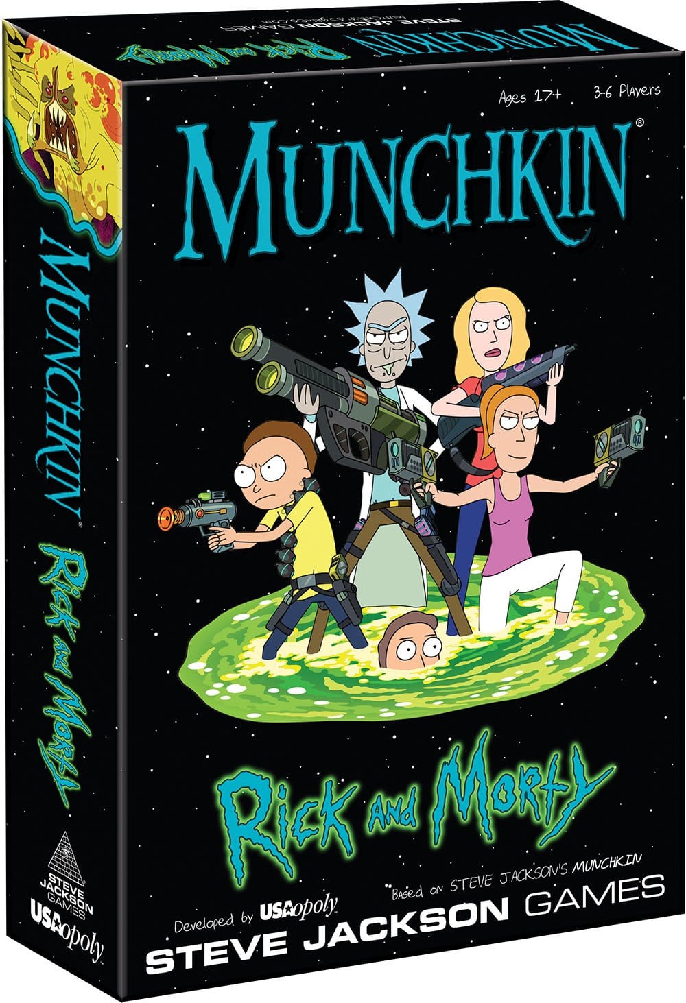 Usaopoly Non-Collectible Card Usaopoly Munchkin: Rick and Morty