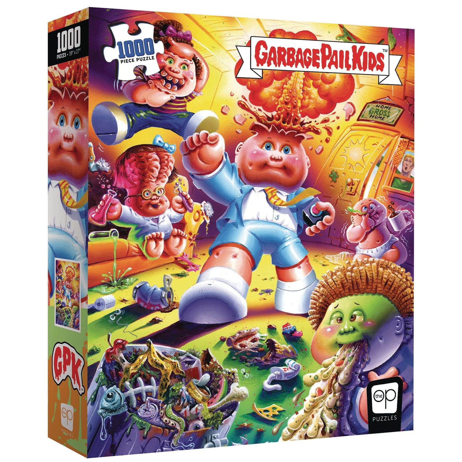 Usaopoly Puzzle: Garbage Pail Kids - Home Gross Home 1000pcs - Lost City Toys