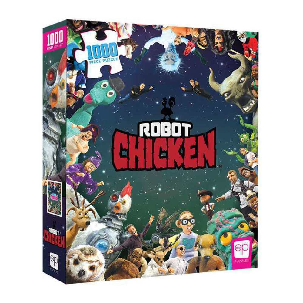 Usaopoly Puzzle: Robot Chicken 1000pcs - Lost City Toys