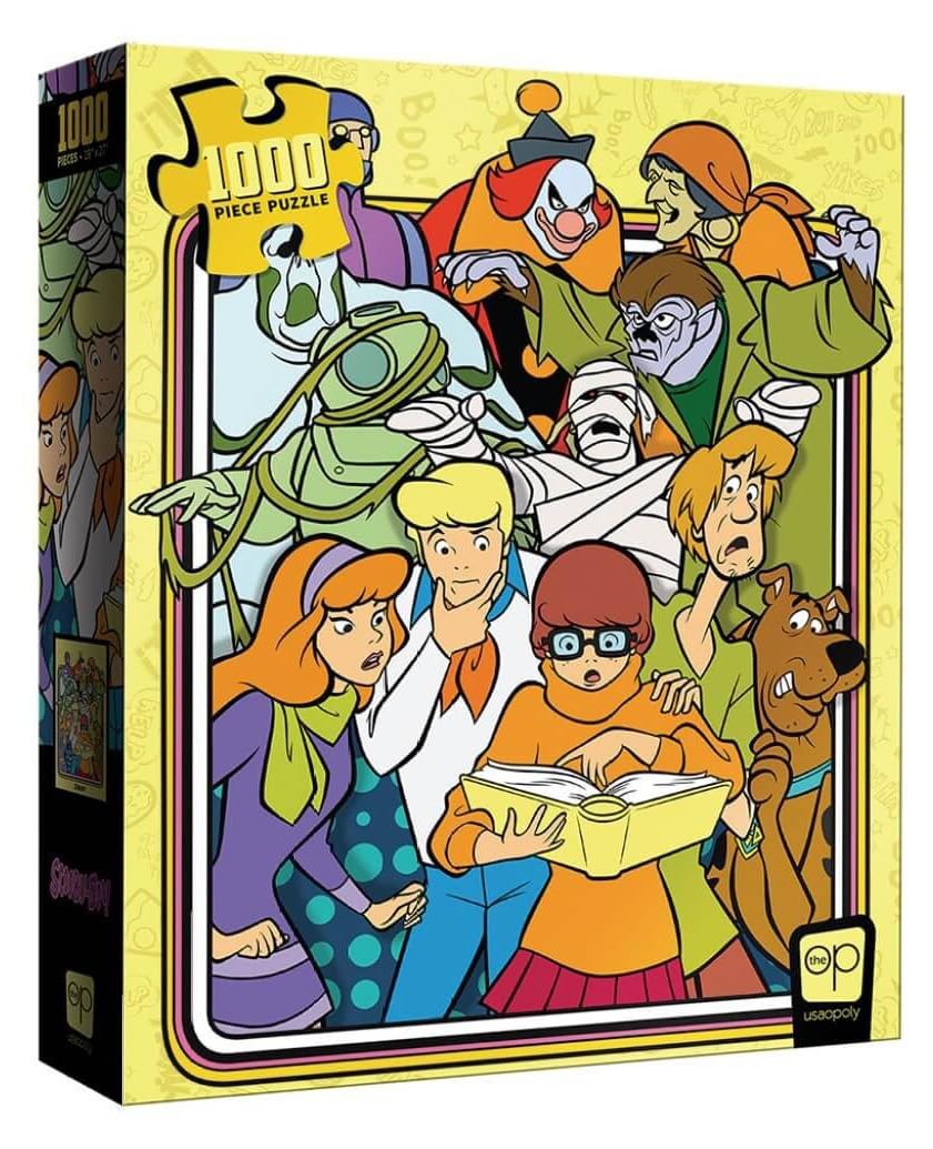 Usaopoly Puzzle: Scooby - Doo! - Those Meddling Kids! 1000pcs - Lost City Toys