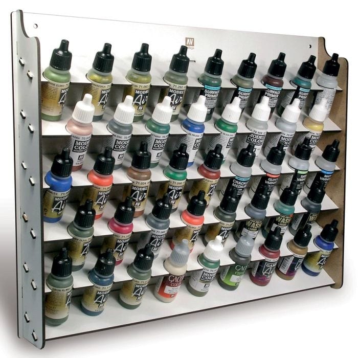 Vallejo Accesories: Wall Display for 17ml Bottles - Lost City Toys