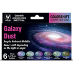 Vallejo Eccentric Colors: The Shifters: Galaxy Dust Set (6) - Lost City Toys
