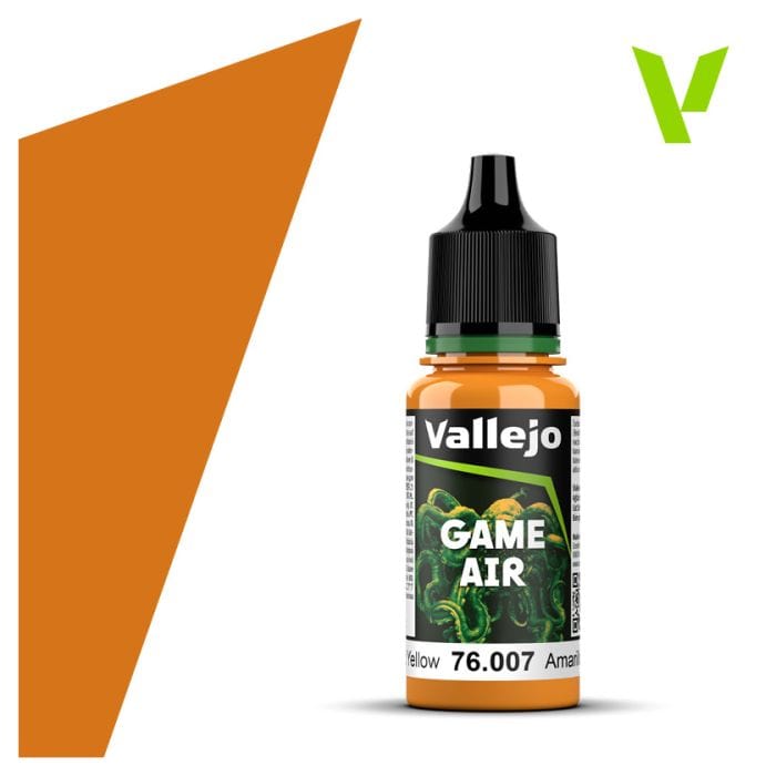 Vallejo Game Air: Gold Yellow 18ml - Lost City Toys