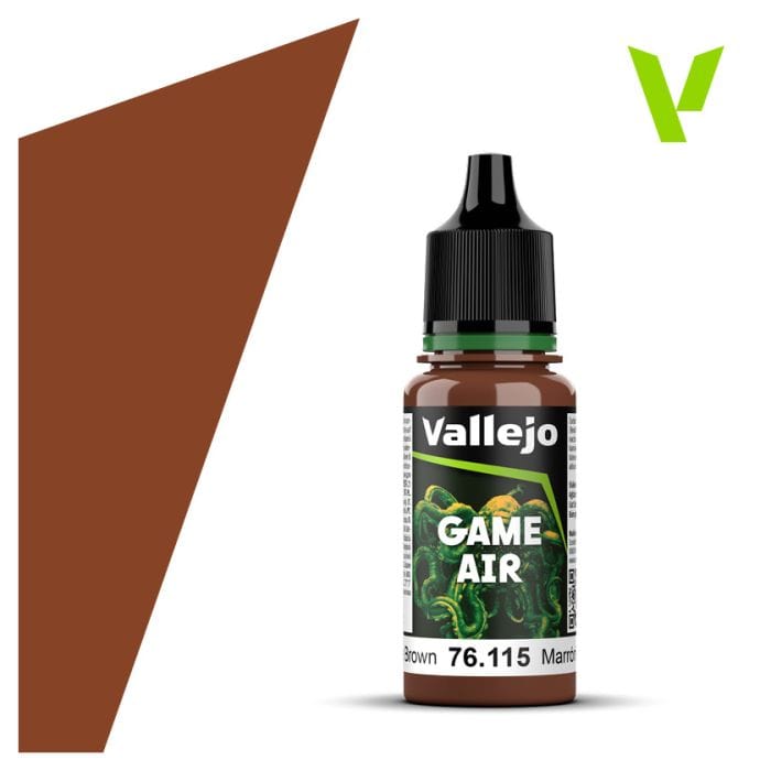 Vallejo Game Air: Grunge Brown 18ml - Lost City Toys