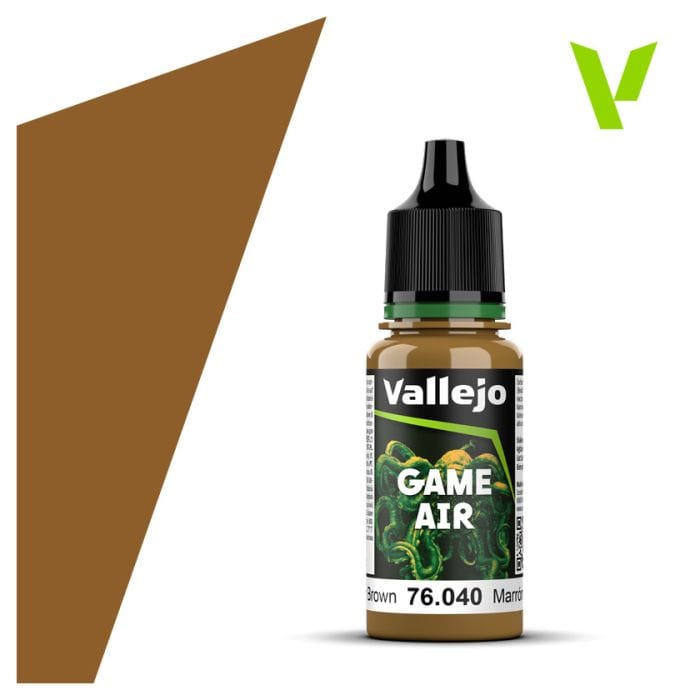 Vallejo Game Air: Leather Brown 18ml - Lost City Toys