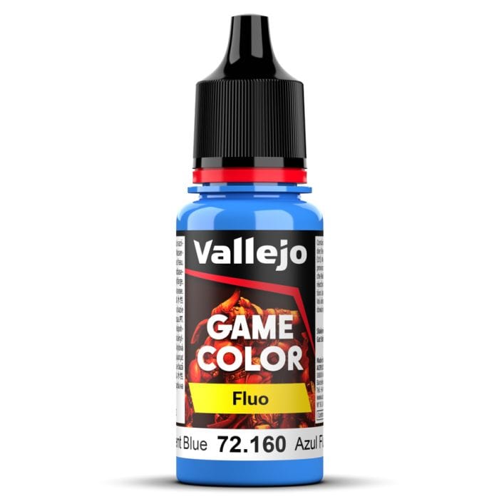 Vallejo GC: Fluorescent: Blue 18ml - Lost City Toys