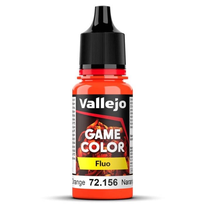 Vallejo GC: Fluorescent: Orange 18ml - Lost City Toys