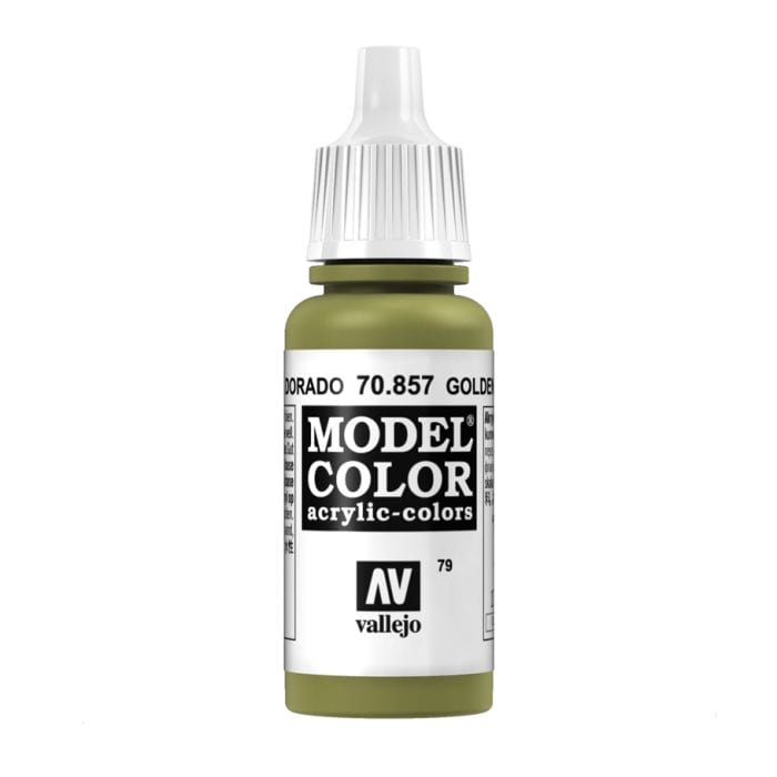 Vallejo MC: Matt: Golden Olive 17ml - Lost City Toys