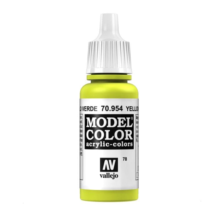 Vallejo MC: Matt: Yellow Green 17ml - Lost City Toys