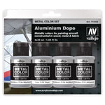 Vallejo MC: Metal: Aluminium Dope 4pk 32ml - Lost City Toys