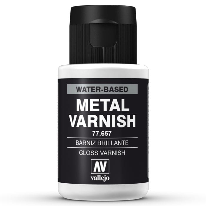 Vallejo MC: Varnish: Gloss Metal 32ml - Lost City Toys