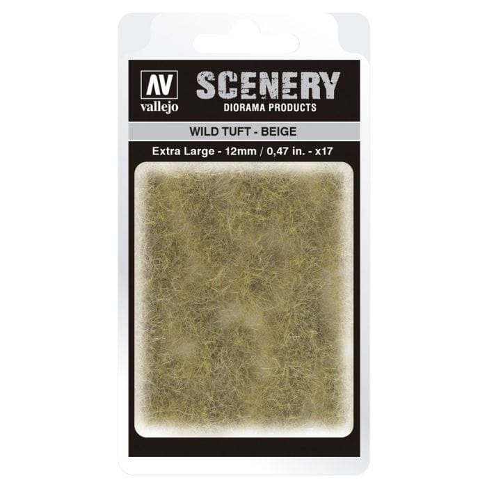 Vallejo Miniature Accessories and Tools Vallejo Scenery: Wild Tuft: Beige: Extra Large