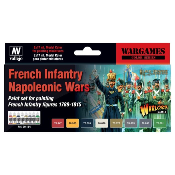 Vallejo Model Color: French Infantry Napoleonic Wars (8) - Lost City Toys