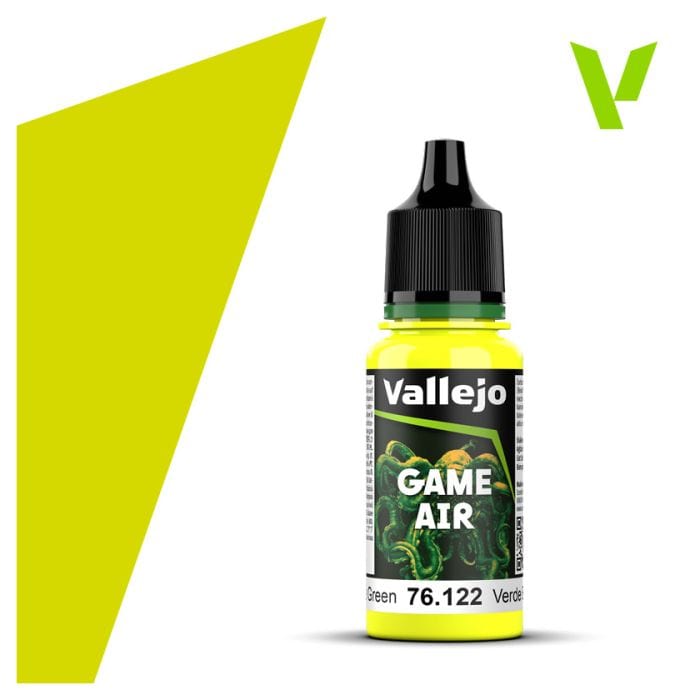 Vallejo Paints and Brushes Vallejo Game Air: Bile Green 18ml