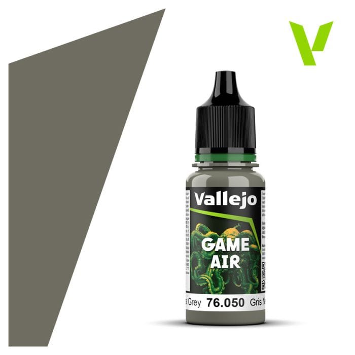 Vallejo Paints and Brushes Vallejo Game Air: Neutral Grey 18ml