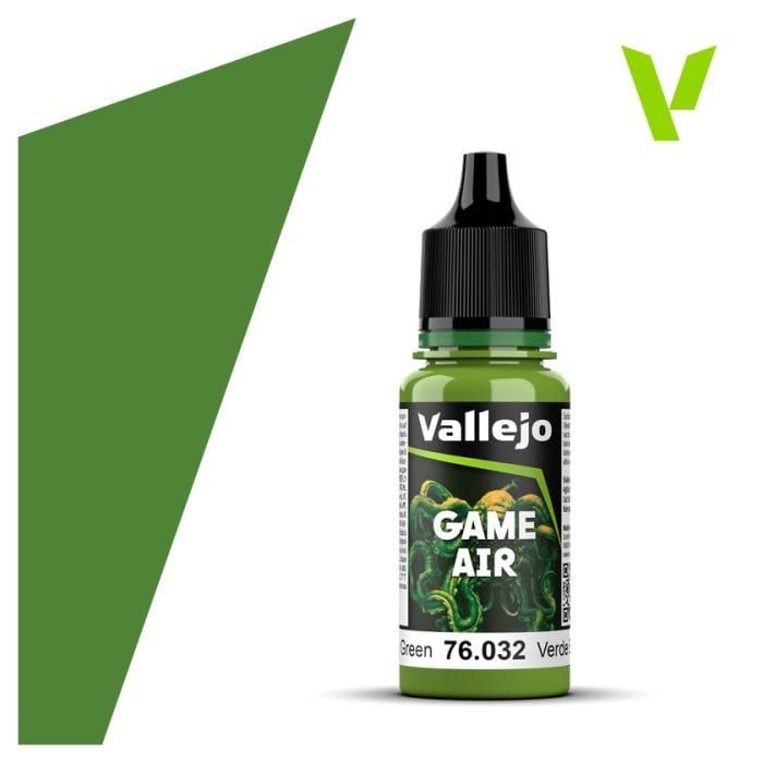 Vallejo Paints and Brushes Vallejo Game Air: Scorpy Green 18ml