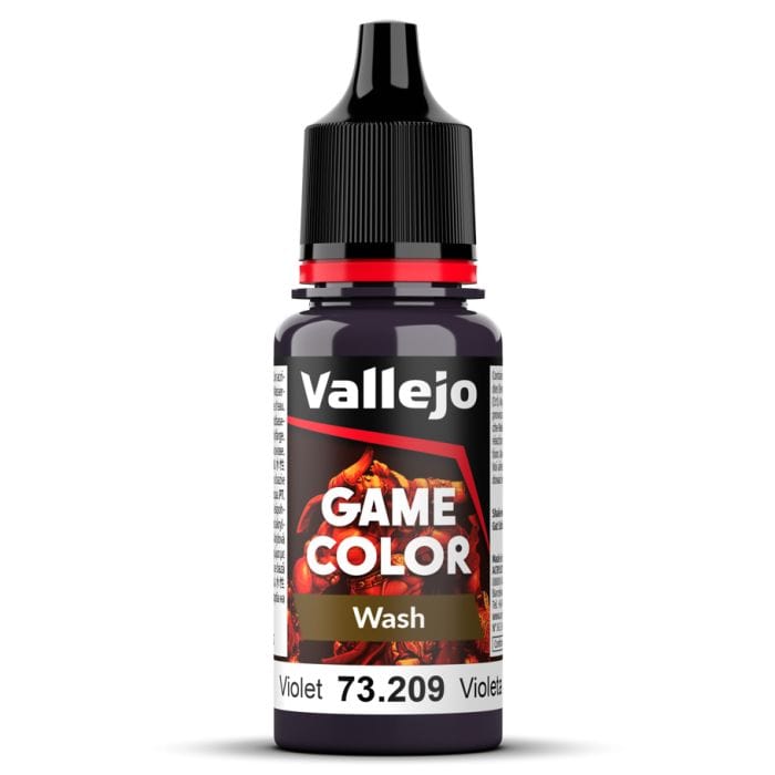 Vallejo Paints and Brushes Vallejo GC: Wash: Violet 18ml