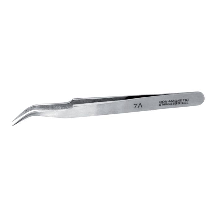 Vallejo Tool: #7 Curved Stainless Steel Tweezers - Lost City Toys