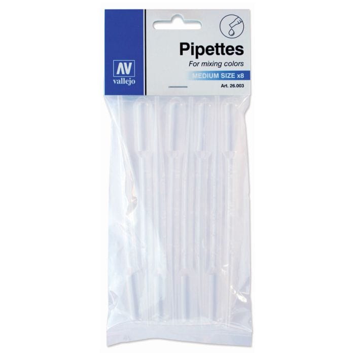 Vallejo Tool: Pipettes Medium Size 3ml (8) - Lost City Toys