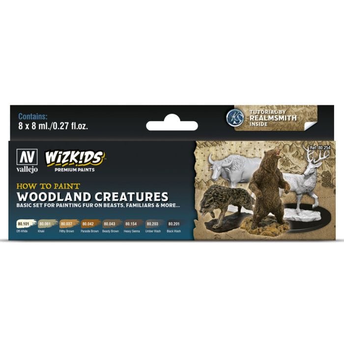 Vallejo WizKids Premium Set: Woodland Creatures - Lost City Toys