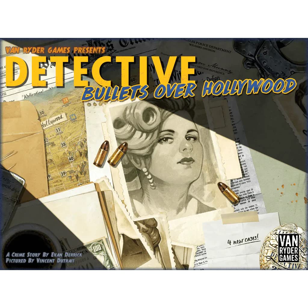 Van Ryder Games Board Games Van Ryder Games Detective City of Angels: Bullets Over Hollywood Expansion