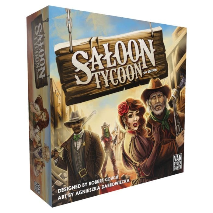 Van Ryder Games Saloon Tycoon 2nd Edition - Lost City Toys