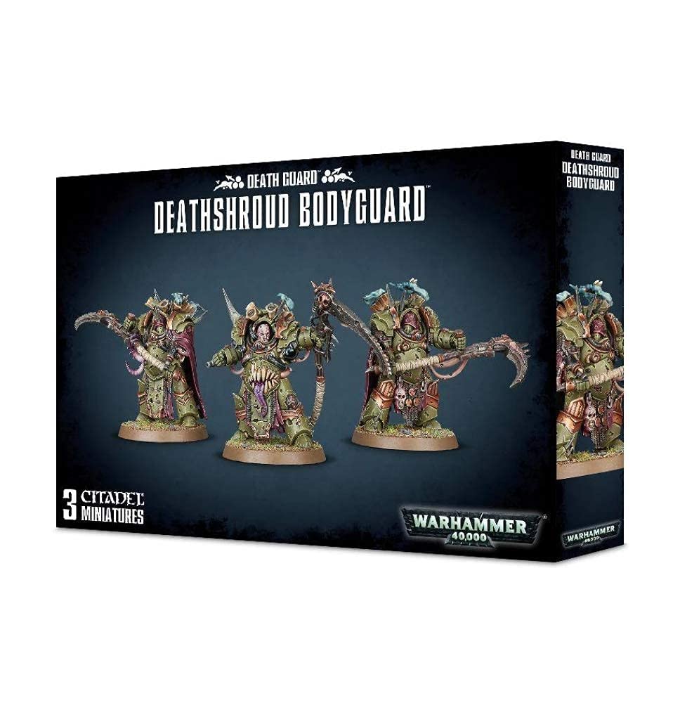 Warhammer 40K: Chaos Space Marine Death Guard Deathshroud Bodyguard - Lost City Toys