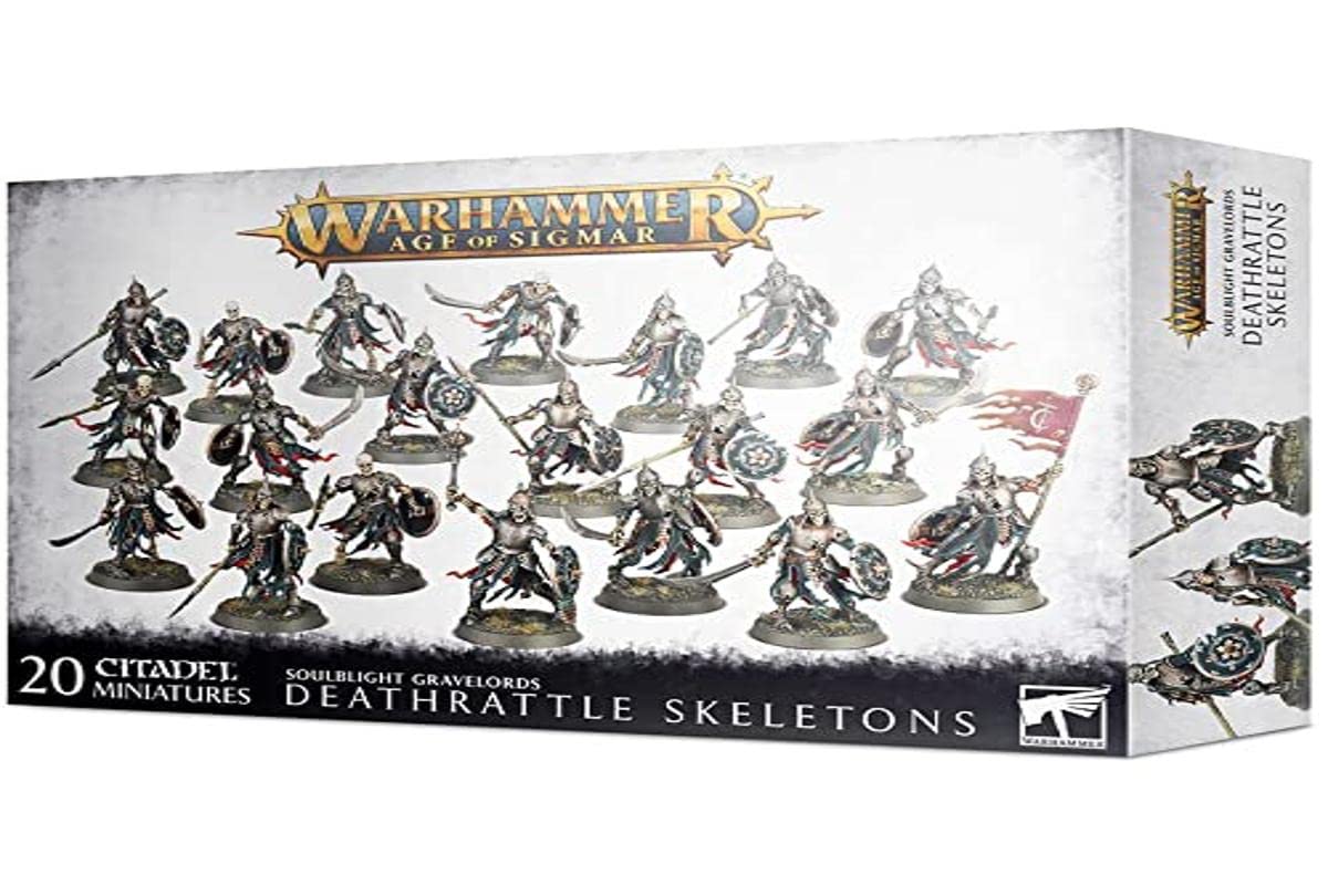 Warhammer Age of Sigmar: Soulblight Gravelords - Deathrattle Skeletons - Lost City Toys