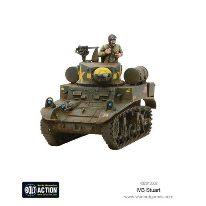 Warlord Games BA: M3 Stuart - Lost City Toys