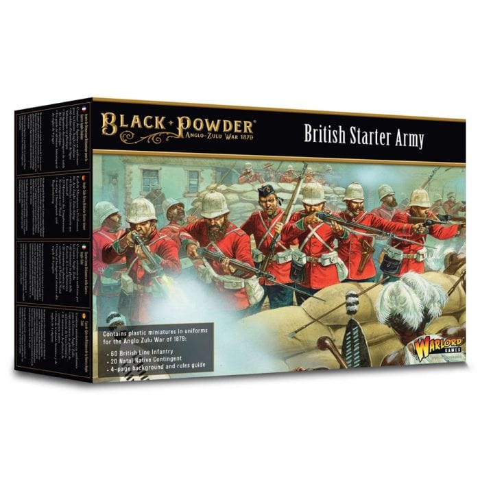 Warlord Games Black Powder: Anglo - Zulu War: British Starter Army - Lost City Toys