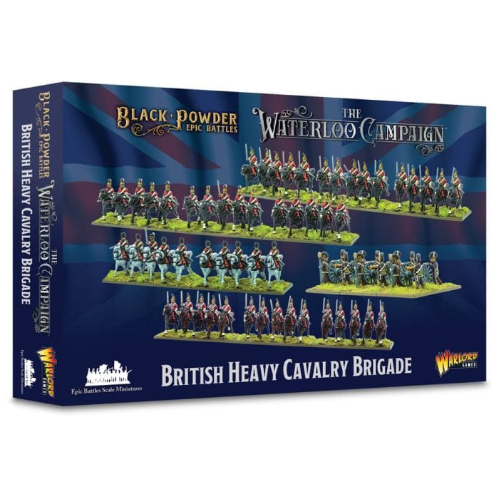 Warlord Games Black Powder: Epic Battles: Waterloo British Heavy Cavalry Brigade - Lost City Toys