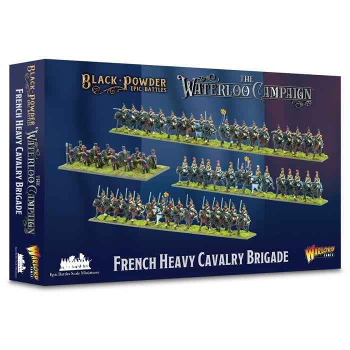 Warlord Games Black Powder: Epic Battles: Waterloo French Heavy Cavalry Brigade - Lost City Toys
