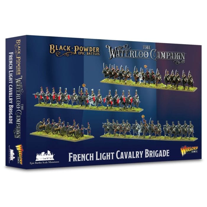 Warlord Games Black Powder: Epic Battles: Waterloo French Light Cavalry Brigade - Lost City Toys