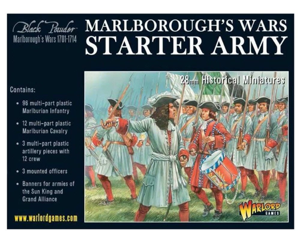 Warlord Games Black Powder: Marlborough`s Wars - Starter Army - Lost City Toys