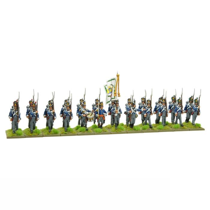 Warlord Games Black Powder: Napoleonic Belgian Line Infantry (March Attack) - Lost City Toys