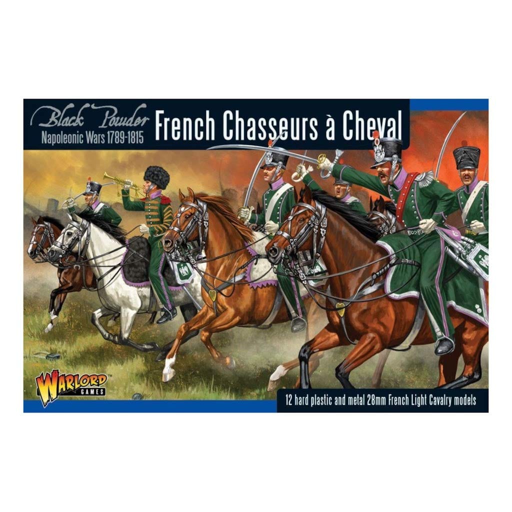 Warlord Games Black Powder: Napoleonic French Chasseurs & Cheval Light Cavalry - Lost City Toys