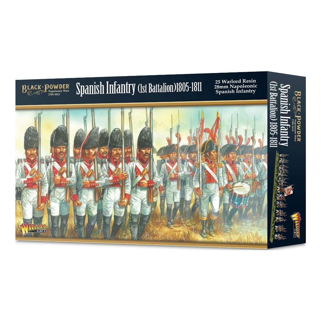 Warlord Games Black Powder: Spanish Infantry (1st Battalion) 1805 - 1811 - Lost City Toys