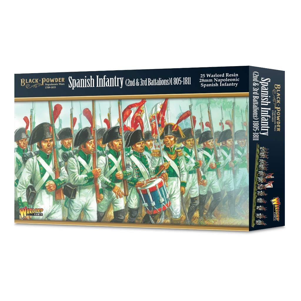 Warlord Games Black Powder: Spanish Infantry (2nd & 3rd Battalions) 1805 - 1811 - Lost City Toys
