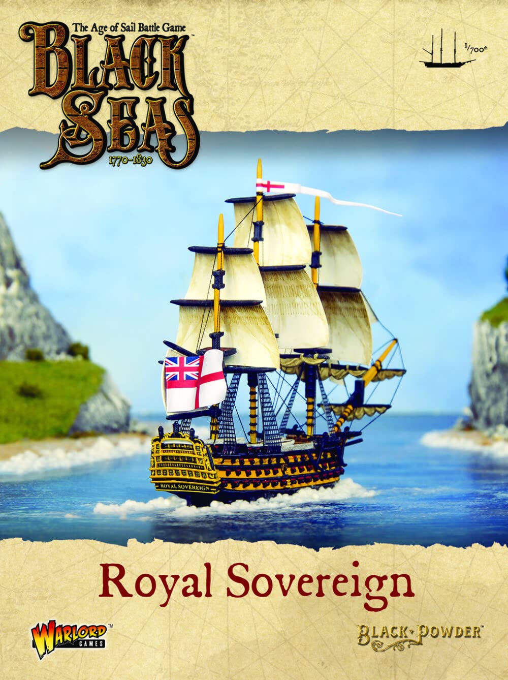 Warlord Games Black Seas: Royal Navy HMS Royal Sovereign - Lost City Toys