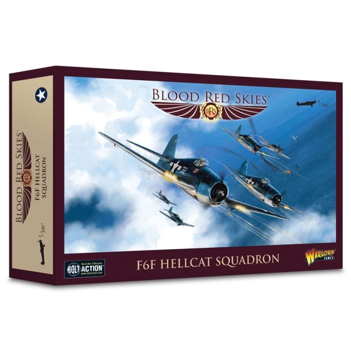 Warlord Games Blood Red Skies: F6F Hellcat Squadron - Lost City Toys