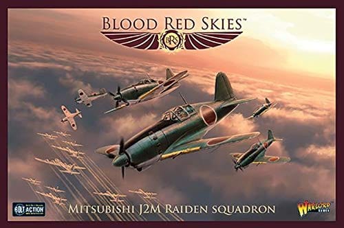 Warlord Games Blood Red Skies: Japanese Mitsubishi J2M Raiden Squadron - Lost City Toys