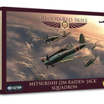 Warlord Games Blood Red Skies: Mitsubishi j2M Raiden `Jack` Squadron - Lost City Toys