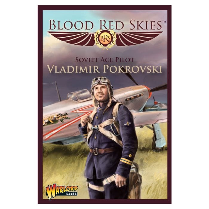 Warlord Games Blood Red Skies: Soviet Ace Pilot: Vladimir Pokrovsky - Lost City Toys