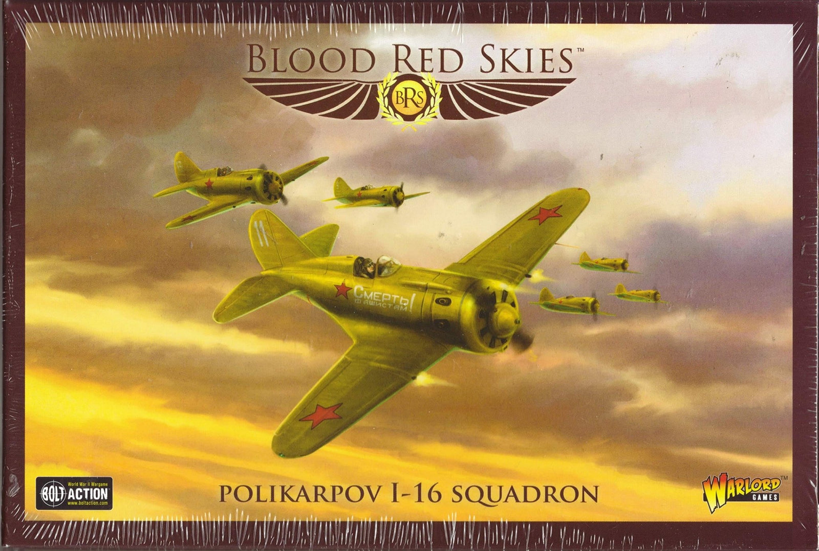 Warlord Games Blood Red Skies: Soviet Polikarpov I - 16 Squadron - Lost City Toys