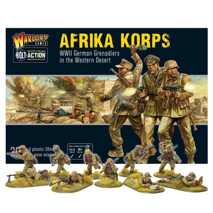 Warlord Games Bolt Action: Afrika Korps - Lost City Toys