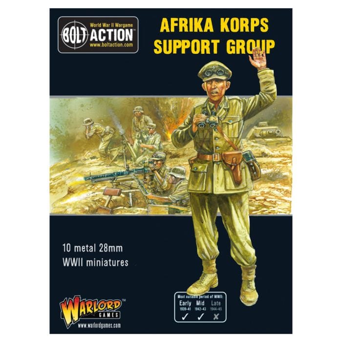 Warlord Games Bolt Action: Afrika Korps support group - Lost City Toys